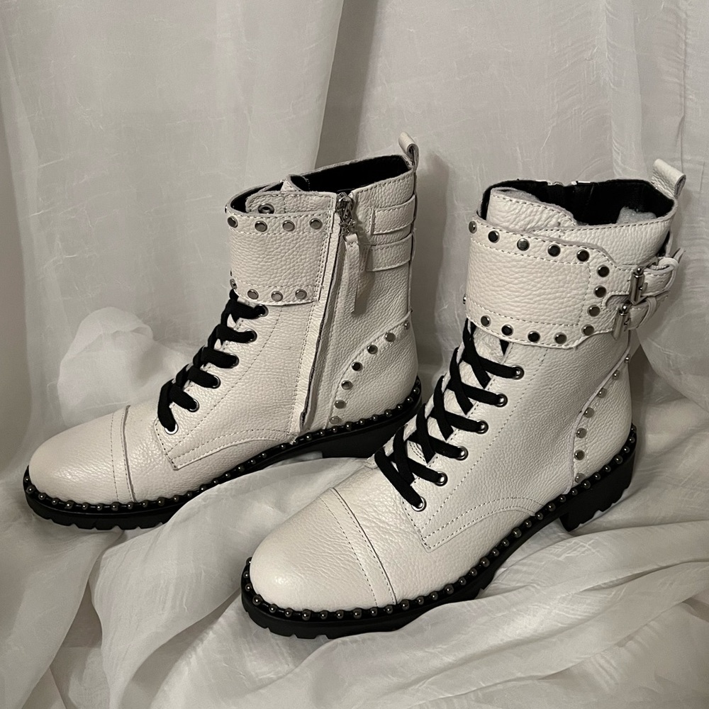 Sam Edelman Boots Jennifer, White Lea New